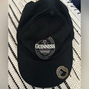 Hat with bottle opener.